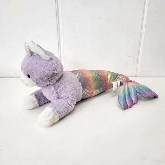 Gund Cat Mermaid Plush Toy Stuffed Animal 16" Long - Picture 2 of 8